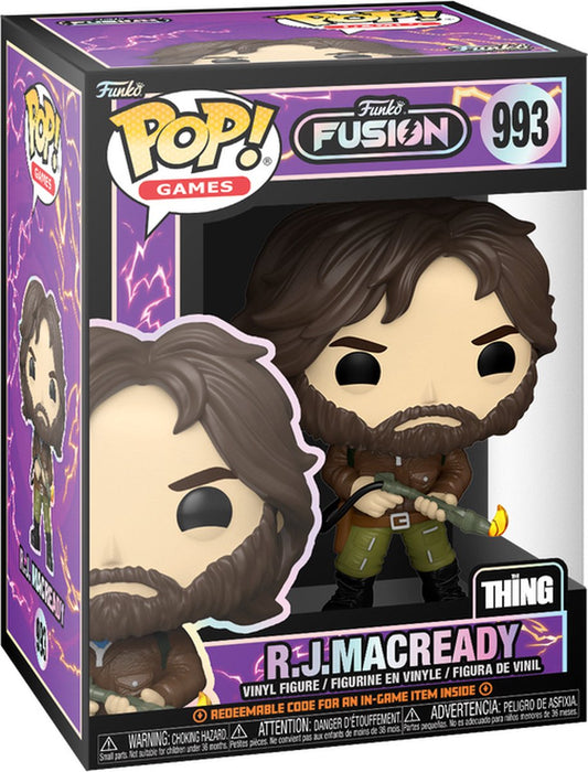 Funko POP! RJ MacReady 993 Funko Fusion Games